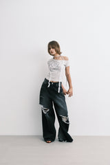dg ws パンツ(black)