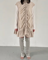 Diagonal Henley Hoodie