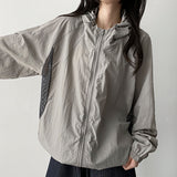 Summer Barlock 🩶 Side Mesh Barlock Hood Windbreaker