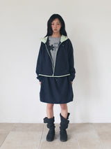 OVERSIZED HOODIE JUMPER (NAVY)