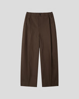 Marel One-tuck Wide Cotton Pants