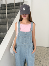 hickory denim overall
