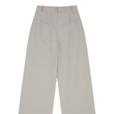 Diagonal Pocket Pants Beige