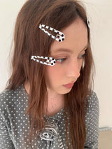 Polka Dot hair-pin(2pcs)
