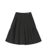 Balloon Midi Skirt (CHARCOAL)