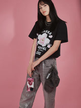 Sakura T-shirt Black