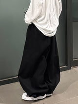 ダーツ コットン バルーン パンツ