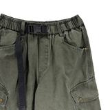 buckle pigment cargo pants