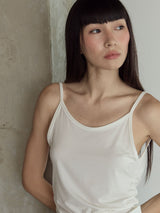 Backless Strap Top_White