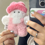 [MADE] Cats like pink - key ring