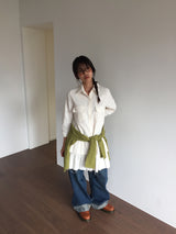 Drew Roll-Up Denim Pants (1color)