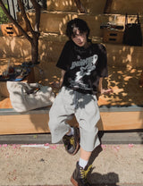 Rosie Two Tuck Bermuda Sweatpants