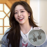 [ITZY Yuna Piercing] The Little Butterfly Huggies Piercing