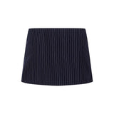 Marielle Pinstripe Button Skort