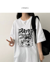 Ridden Vintage Boxy Fit Short Sleeve Tee 