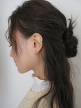 [925 Silver] Fave Bold Earcuff (Gold)