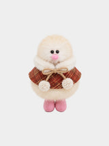 Keyring Acc 'Winter Check Cape’ - 2 Color
