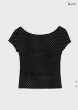 [MADE] リヒドットバックレスショートスリーブTシャツ