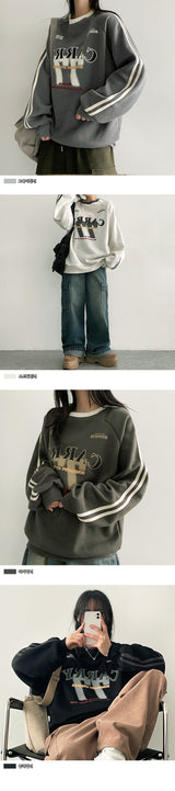 Boff FLEECE Trackline sweatshirt
