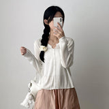 Teak Daily Button Knitted Cardigan