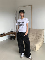 COTTON BIJO WIDE PANTS (2COLOR)