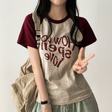 Speck color hue raglan short sleeve t-shirt