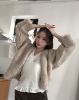 kint halter fur sleeveless nt top