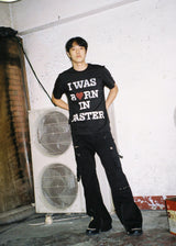 アイワズボーンインメンズTシャツ、ブラック