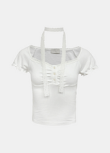 Dark Rose Lace T-Shirt