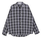 No.0830 B thin check SHIRT (3color)