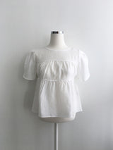 チューリップパフブラウス