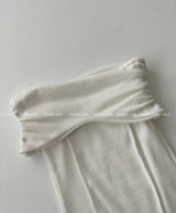 muffler strap set shirring tube top