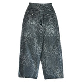 Wild High-Waist Leopard Wide Long Pants (One Color)