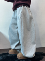 フォーマルバルーンサイドピンタックロングパンツ 🤍🩶🖤2SIZE/3COLOR