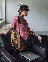 Norby クロップストライプ半袖Tシャツ