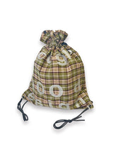 000 Design Check Gym Sack / Olive