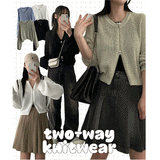 Forecrop to Way Knit Zip-Up