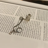 Men's two-pin earrings_B TIME EAR