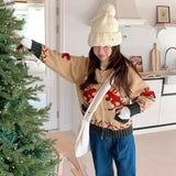 Deer Holly Tree - zipup