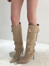 TACTICAL POCKET KNEE BOOTS
