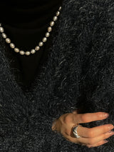 GRACE GREY PEARLS NECKLACE