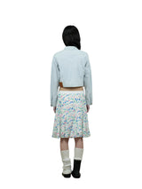 NYLON TRUCKER JACKET (SKY)