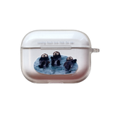 [sending much love from the sea clear airpods case]