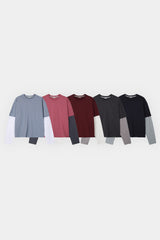 Slab Cropped Layered Longsleeve