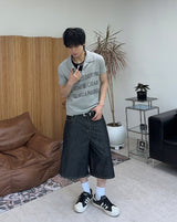 Tide Slim Lettering Collar Tee