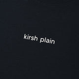 KIRSH プレーンワーディングポイントTシャツ【ダークネイビー】