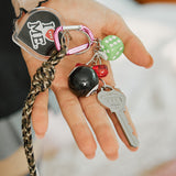 Loveme Logo Key Dice Keyring