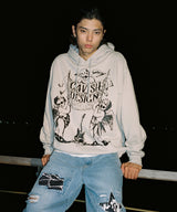 FLAG ANGELS HOODIE ASH(CV2EFUM403A)
