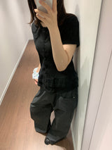 ローリベットストライプパンツ (3color)