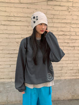 [BAONHAUS] Batten Printing Sweatshirt